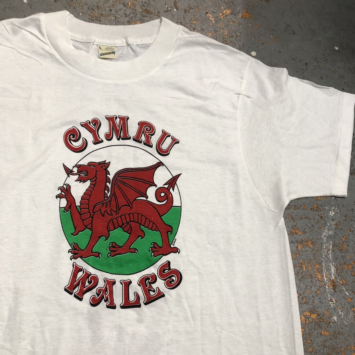 Dead Stock] 1990s Screen Stars ”CYMRU WALES” P