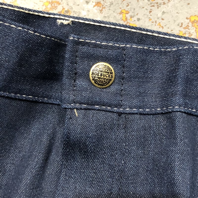 Dead Stock] 1980s ROEBUCKS Denim Painter Pants