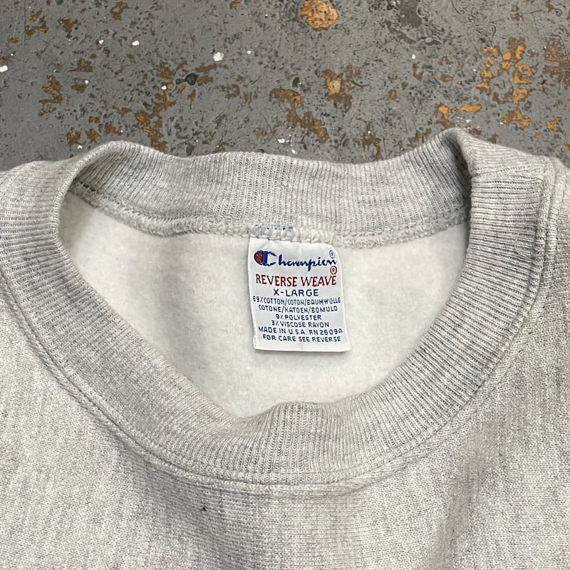 DEAD STOCK] 1990s Champion Reverse Weave Sweat