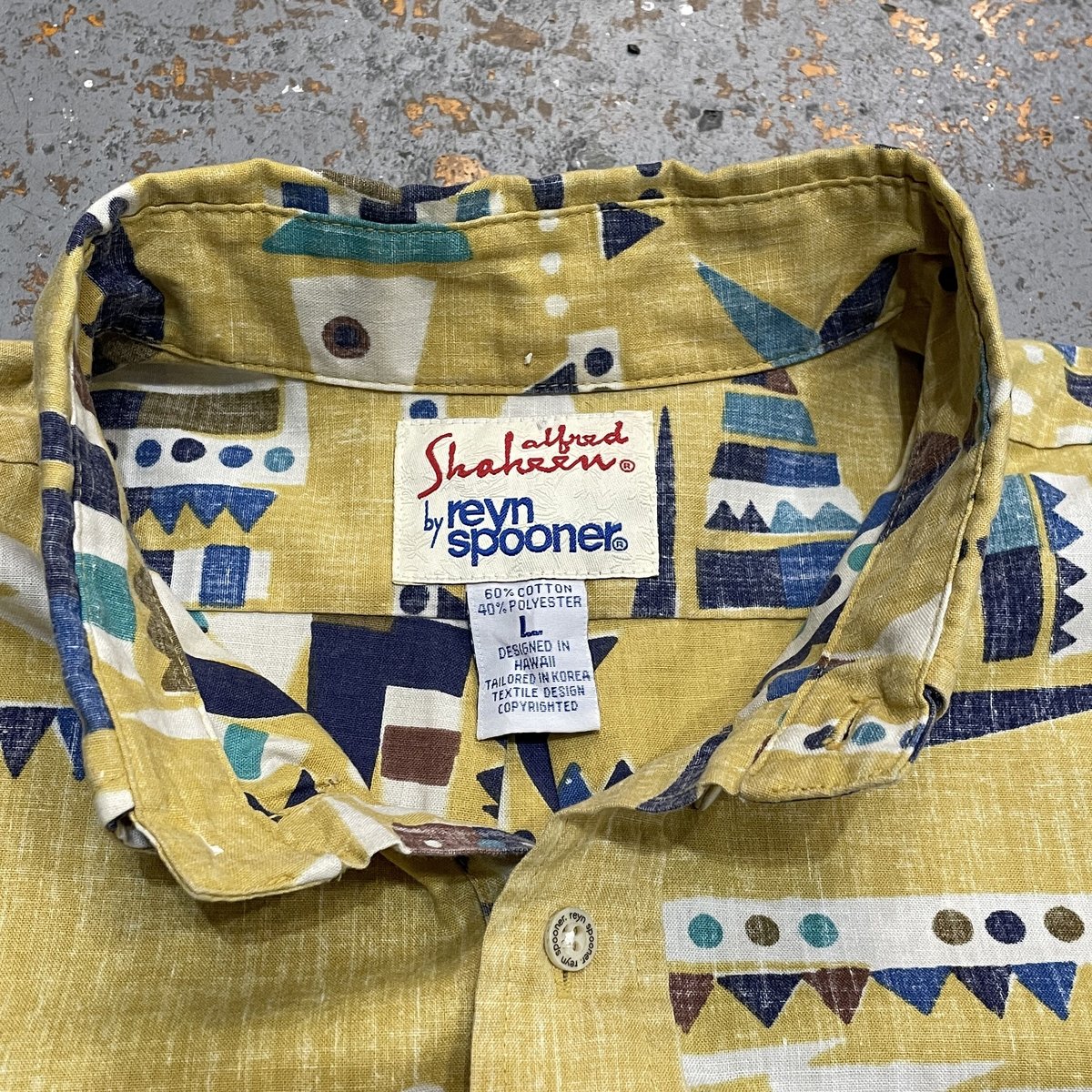 Reyn Spooner アルフレッドシャヒーン バイ レインスプーナー