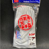 トコテ黒当付き555　【作業用革手袋 80双】【※他社より値下げ価格】
