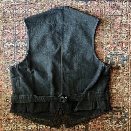 BELAFONTE RAGTIME SERVICE VEST WOOL TWEED(WASHED)