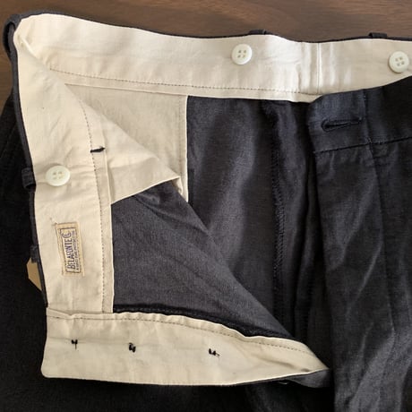 RAGTIME 2TACK CHINO TROUSERS（WASHED）