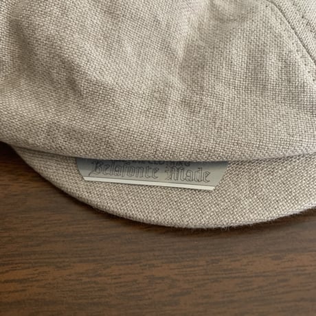 RAGTIME PEAKY HAT ONI LINEN