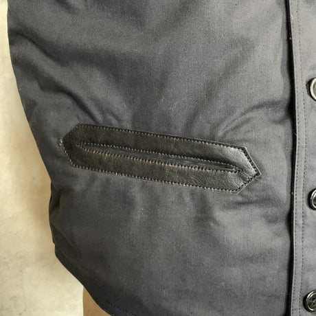 BELAFONTE RAGTIME CIVILIAN DECK VEST ALPACA CANVAS