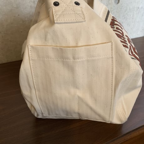 BELAFONTE RAGTIME HERRINGBONE NEWS PAPER BAG