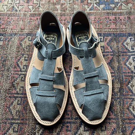 BRUSCHETTA SHOES ORLEANS GRAY SUEDE