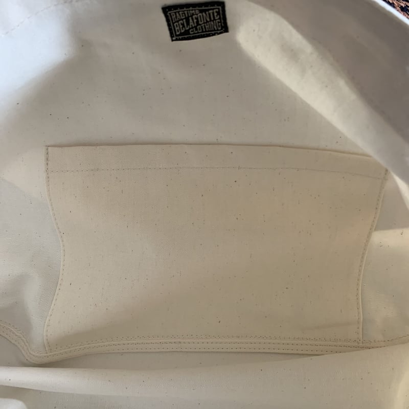 BELAFONTE RAGTIME NEWSPAPER BAG HERRINGBONE | D