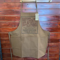 BELAFONTE RAGTIME SHOP APRON HERRINGBONE