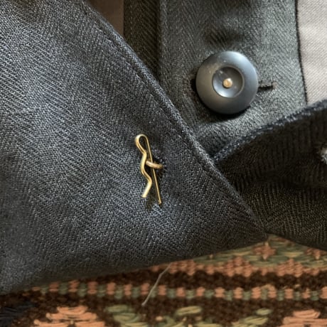 BELAFONTE RAGTIME SERVICE VEST REVERSIBLE LINEN HERRINGBONE