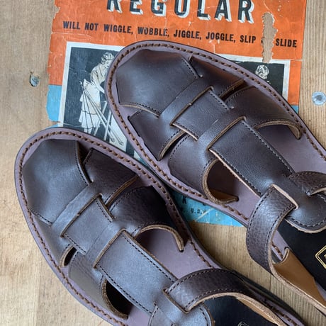 BRUSCHETTA SHOES ORLEANS【DARK BROWN】