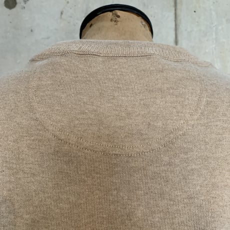 BELAFONTE RAGTIME HEATHER MIX COTTON KNITTED AZE RIB SWEATER S/S