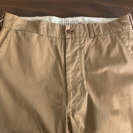 RAGTIME  CHINO CLOTH TROUSERS（WASHED）