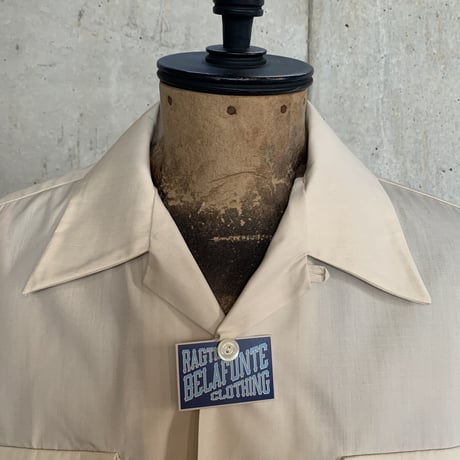 RAGTIME OPEN COLLAR FLAP PKT BROAD S/S SHIRTS