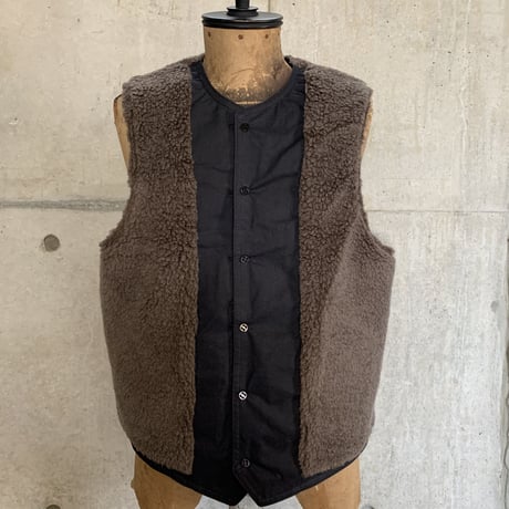 BELAFONTE RAGTIME CIVILIAN DECK VEST ALPACA CANVAS