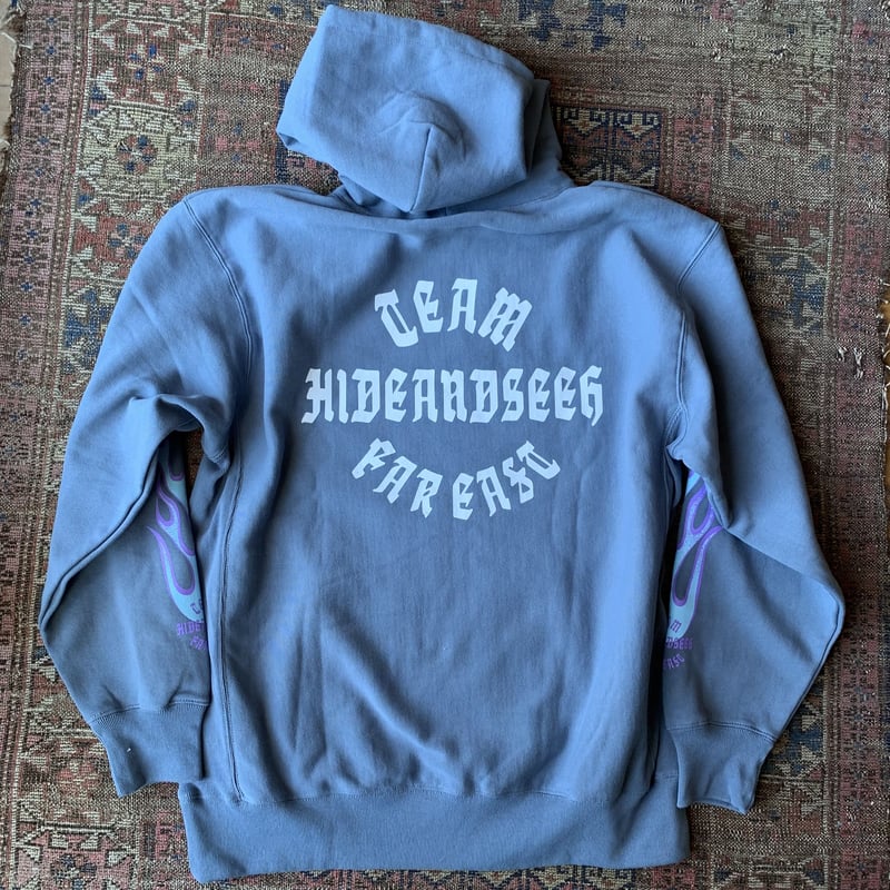 トップス HIDEANDSEEK 24AW Logo Hooded Sweat Shirt HIDEANDSEEK(ハイドアンドシーク) スウェットパーカー Logo Hooded