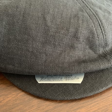 RAGTIME PEAKY HAT ONI LINEN