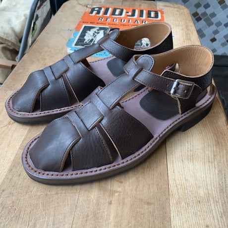 BRUSCHETTA SHOES ORLEANS【DARK BROWN】
