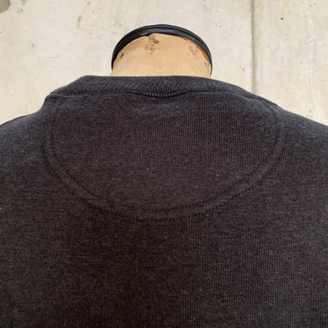 BELAFONTE RAGTIME HEATHER MIX COTTON KNITTED AZE RIB SWEATER S/S