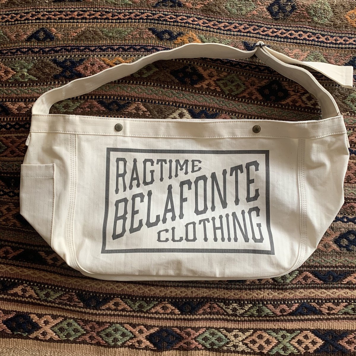 BELAFONTE RAGTIME NEWSPAPER BAG HERRINGBONE | D