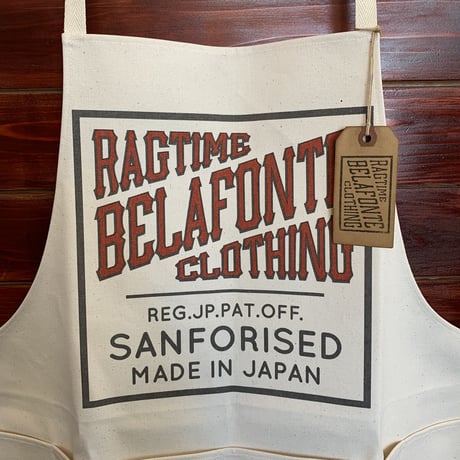 BELAFONTE RAGTIME SHOP APRON CANVAS