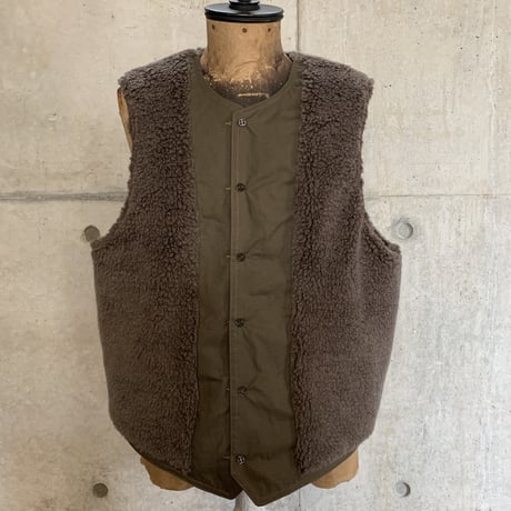 BELAFONTE RAGTIME CIVILIAN DECK VEST ALPACA CANVAS
