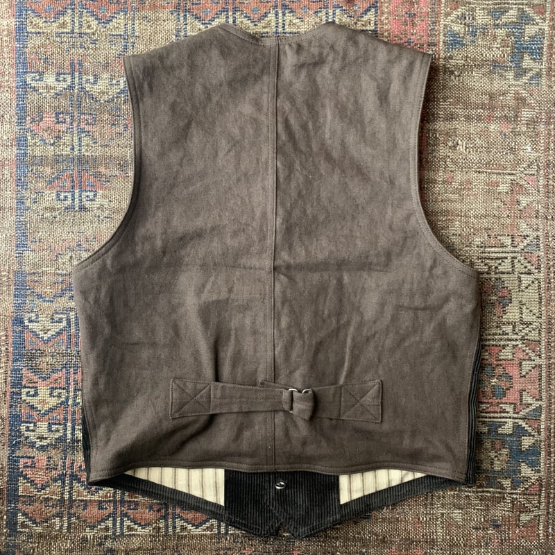 BELAFONTE RAGTIMECIVILIAN DECK VEST CORDUROY |