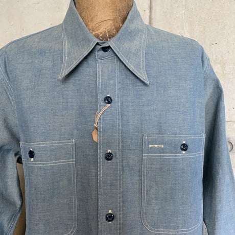 RAGTIME TRIPLE STITCH CHAMBRAY SHIRTS