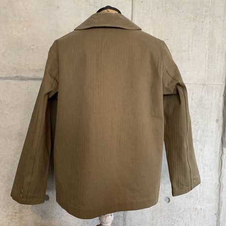 RAGTIME SHAWL COLLAR HERINGBONE JACKET
