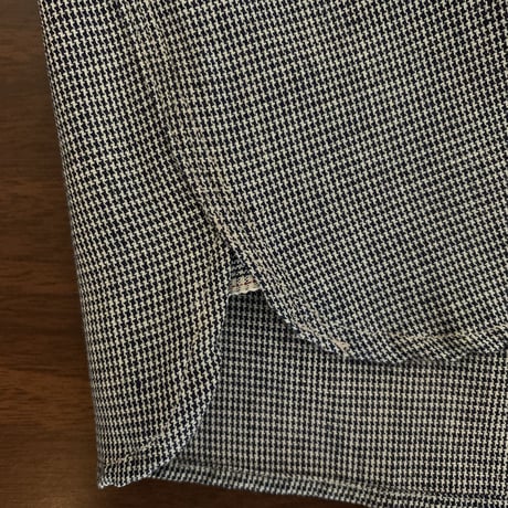 RAGTIME TRIPLE STITCH SHIRTS HOUNDSTOOTH DENIM