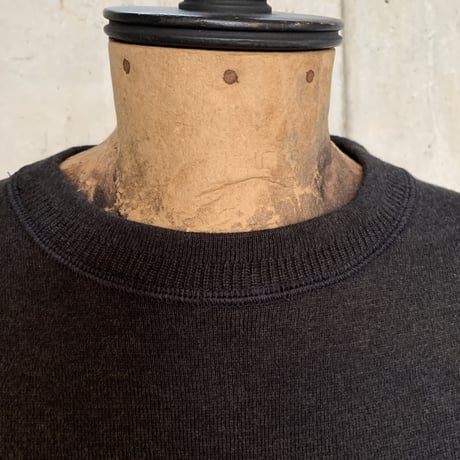 BELAFONTE RAGTIME HEATHER MIX COTTON KNITTED AZE RIB SWEATER S/S