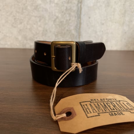 RAGTIME LEATHER BELT NARROW 25mm