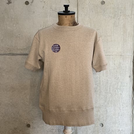 BELAFONTE RAGTIME HEATHER MIX COTTON KNITTED AZE RIB SWEATER S/S