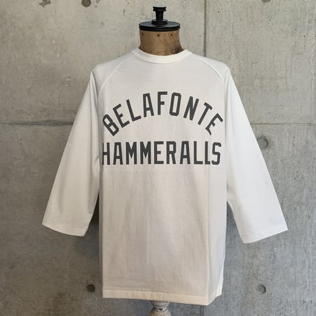 RAGTIME BASEBALL ALL COTTON PRINT TEE