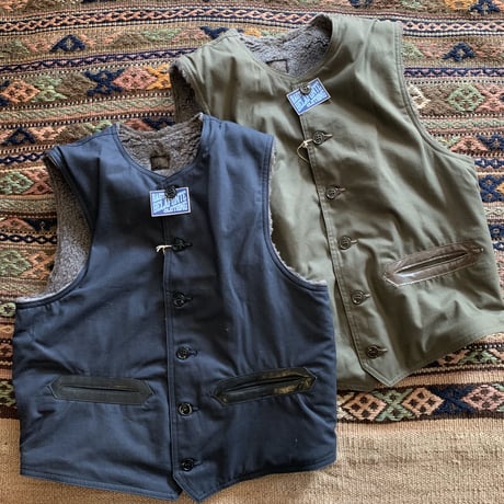 BELAFONTE RAGTIME CIVILIAN DECK VEST ALPACA CANVAS