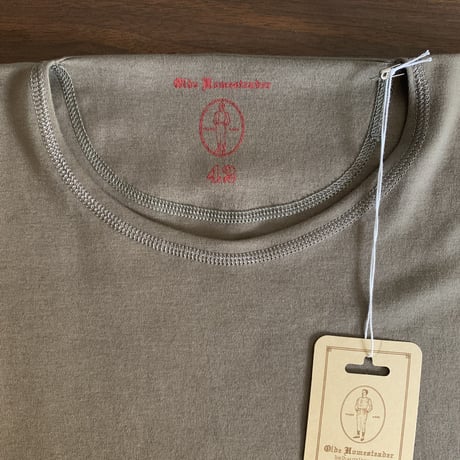 OLDEHOMESTEADER "INTERLOCK" CREW NECK SHORT SLEEVE