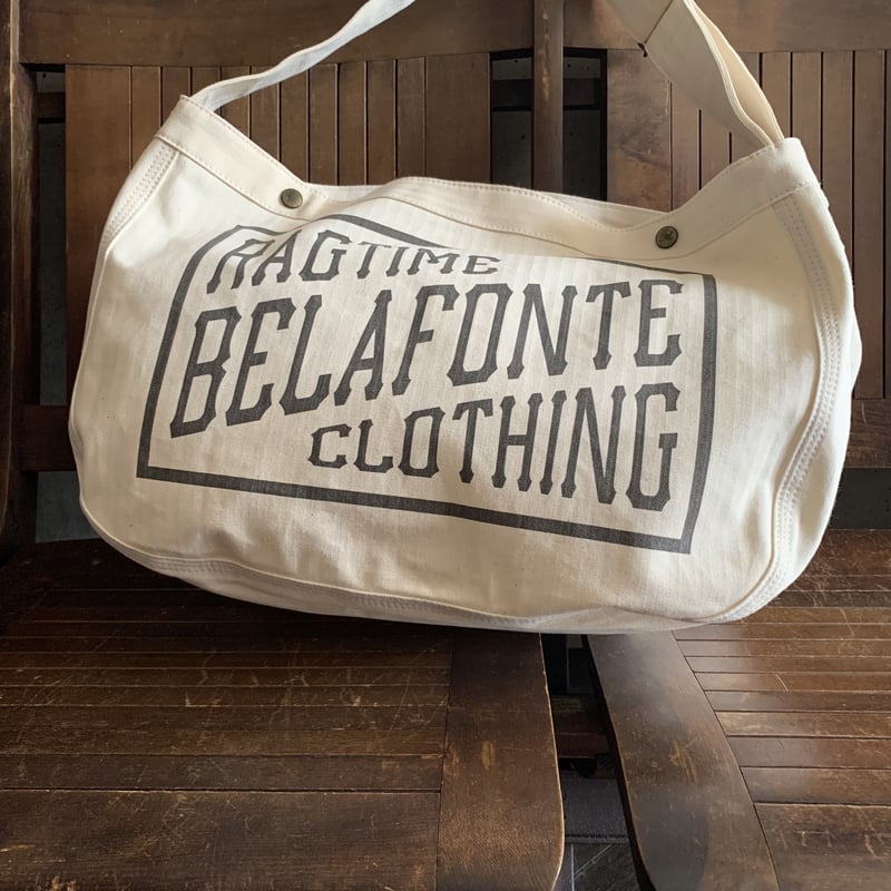 BELAFONTE RAGTIME NEWSPAPER BAG HERRINGBONE | D