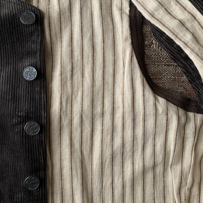 BELAFONTE RAGTIMECIVILIAN DECK VEST CORDUROY |
