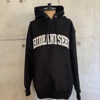 HIDEANDSEEK College Logo Hooded Sweat Shirt