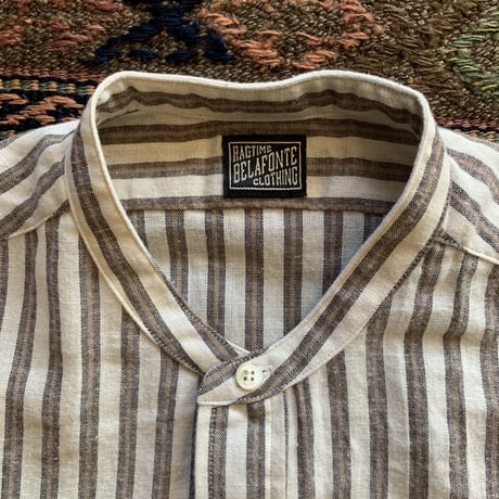 BELAFONTE RAGTIME BANDNECK B.BROAD STRIPE