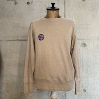 BELAFONTE RAGTIME HEATHER MIX COTTON KNITTED AZE RIB SWEATER L/S