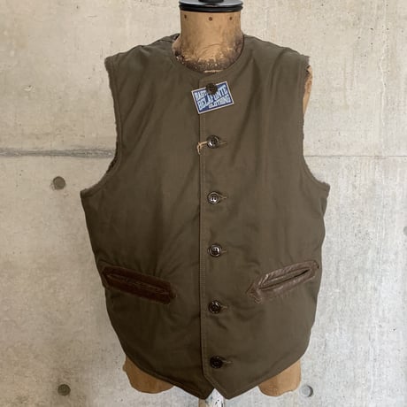 BELAFONTE RAGTIME CIVILIAN DECK VEST ALPACA CANVAS