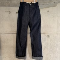 RAGTIME DENIM TROUSERS RED LINE