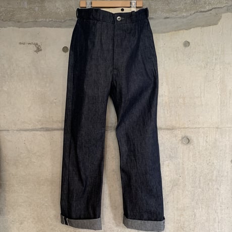 RAGTIME DENIM TROUSERS RED LINE
