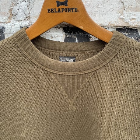 BELAFONTE RAGTIME SUPER HEAVY WEIGHT VW THERMAL SHIRTS OVERDYE