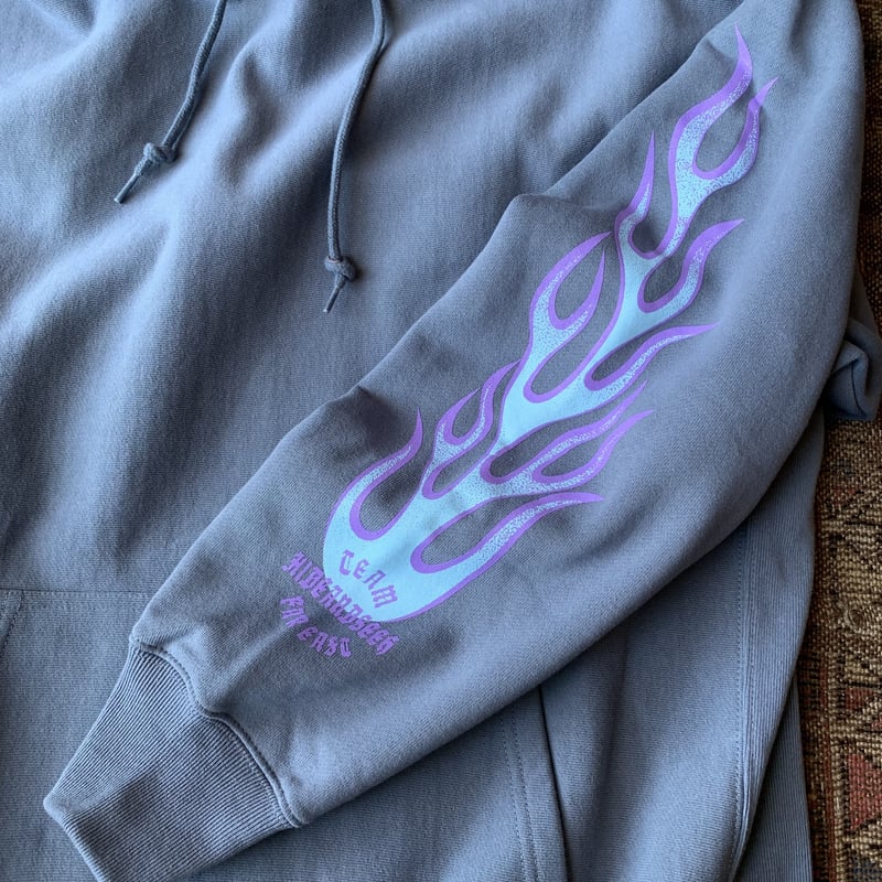 HIDEANDSEEK Flame Hooded Sweat Shirt | DYNAMITE