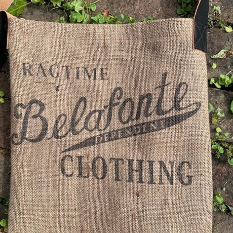 BELAFONTE RAGTIME NEWS PAPER SMALL BAG