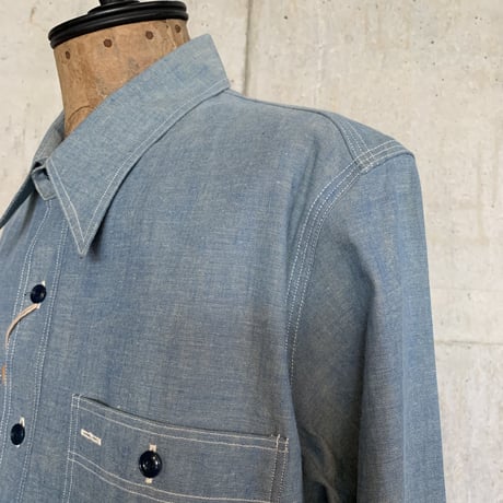 RAGTIME TRIPLE STITCH CHAMBRAY SHIRTS