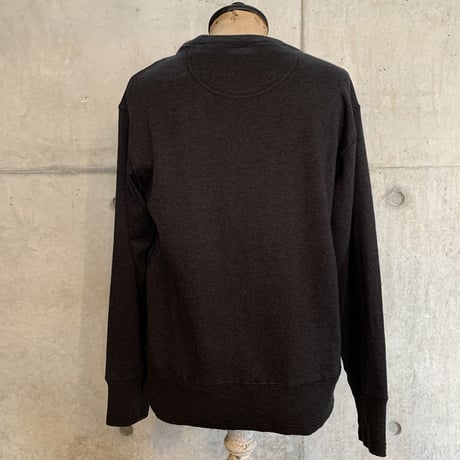 BELAFONTE RAGTIME HEATHER MIX COTTON KNITTED AZE RIB SWEATER L/S