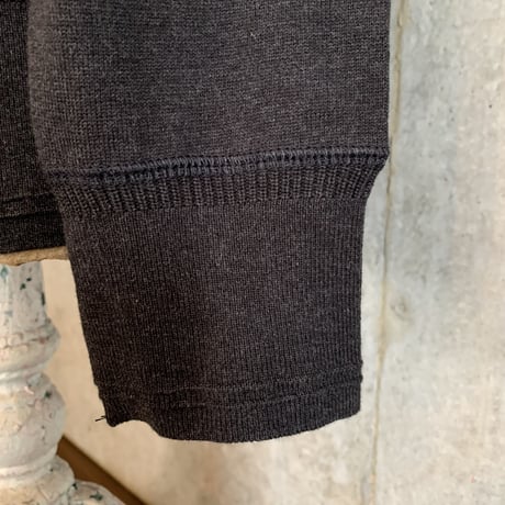 BELAFONTE RAGTIME HEATHER MIX COTTON KNITTED AZE RIB SWEATER L/S